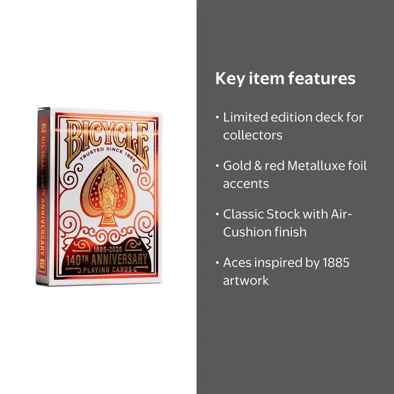 bicycle cards limited edition series #2 Playing by USPCC – Alternate Worlds Magic stakes poker Bicycle 140th Anniversary Playing Cards