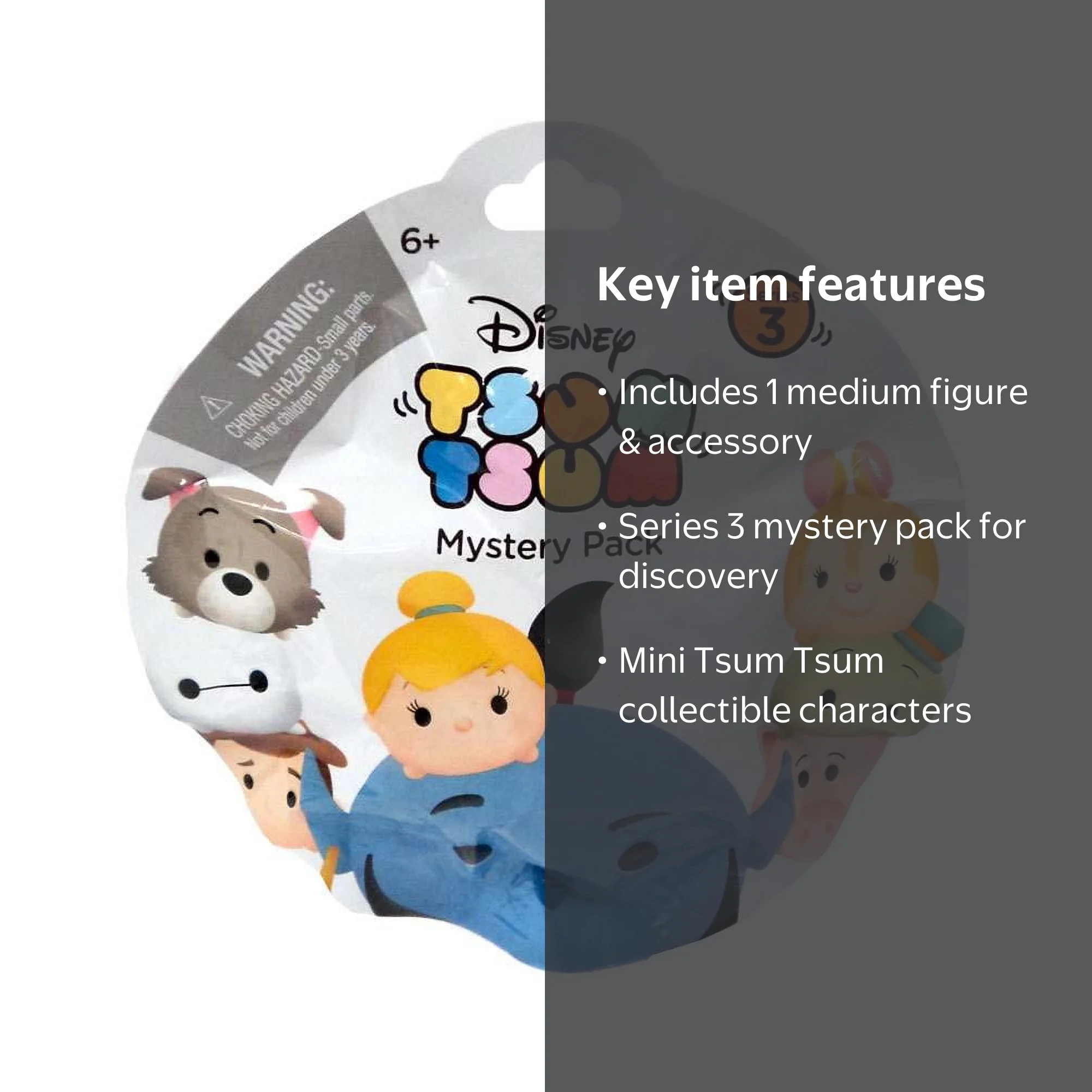 Disney Tsum Tsum Series 3 Mystery Pack - Blind Bag Surprise Toy