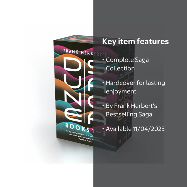 Frank Herbert's Dune Saga 3-Book Boxed Set: Dune, Dune Messiah