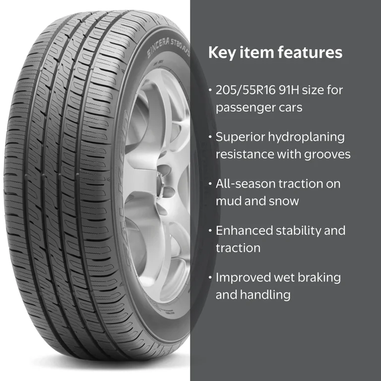 Free Shipping! Falken Sincera ST80 A/S All Season 205/55R16 91H