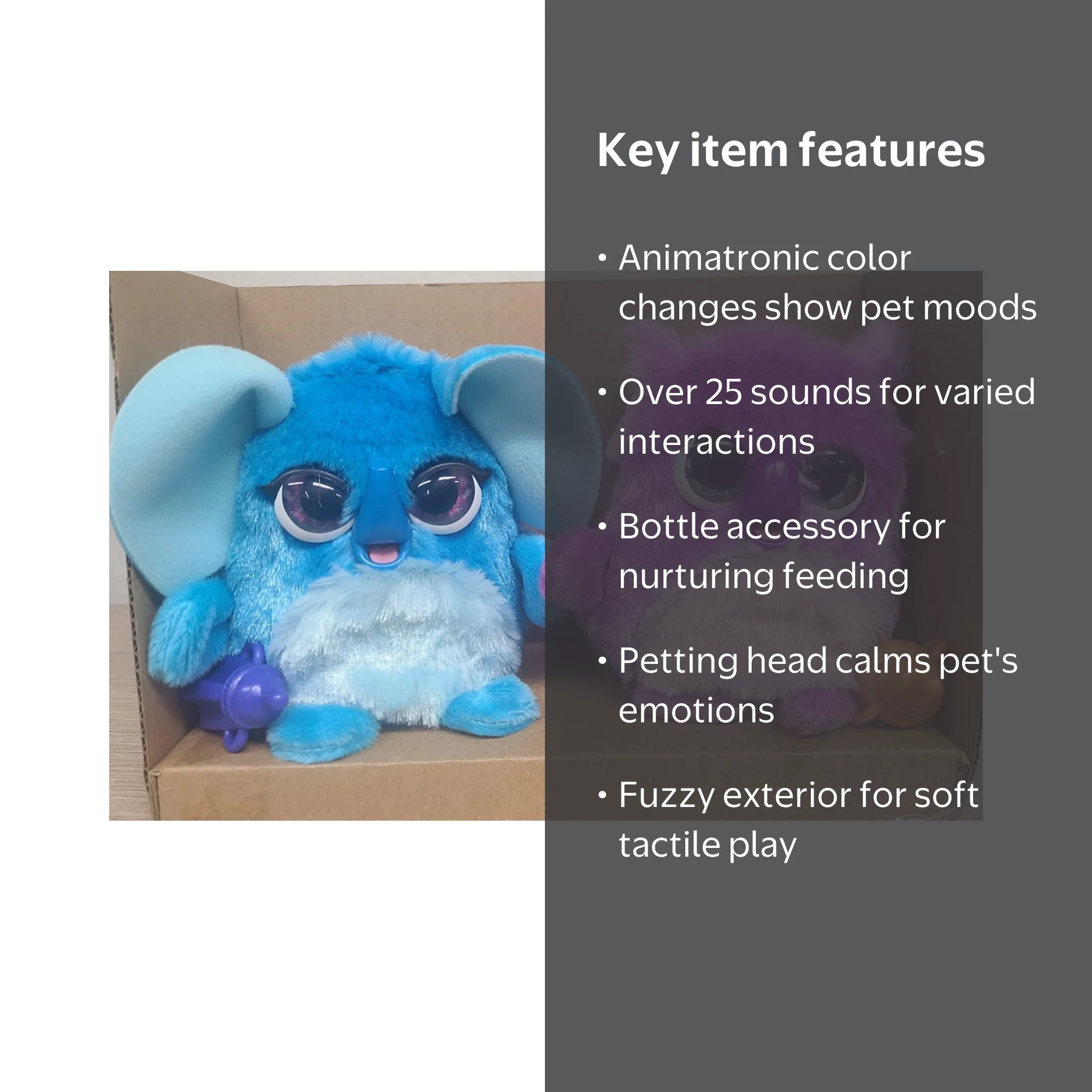 FurReal Fuzzalots Koala & Elephant Interactive, Electronic Pet