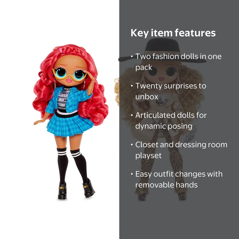 Walmart's LOL Surprise OMG Fashion Dolls 2-Pack - Da Boss & Class