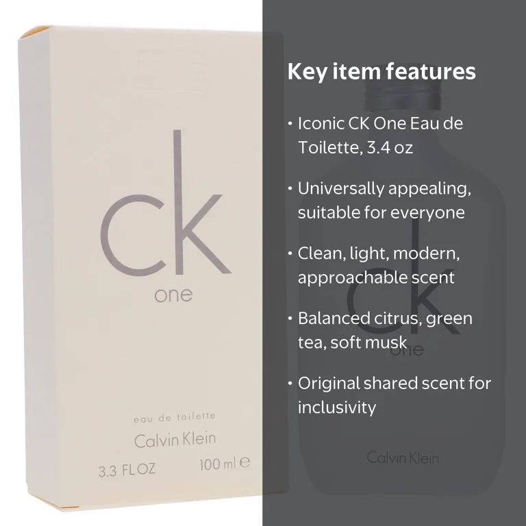メイクアップ Cクライン CKーONE EDT－100SP Calvin Klein CK ONE Perfume - Eau De Toilette Spray (Unisex) 3.4