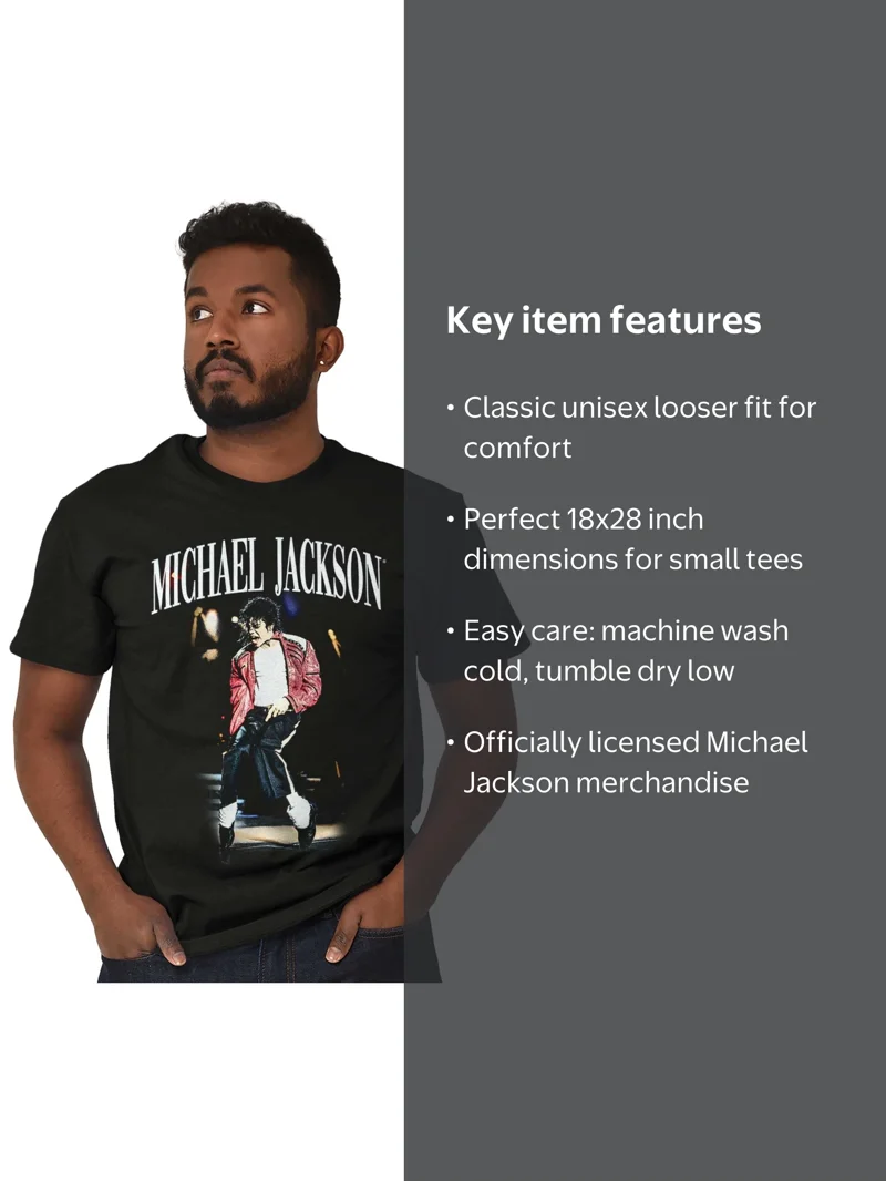Michael Jackson Thriller Toe Stand Men's Graphic T Shirt Tees