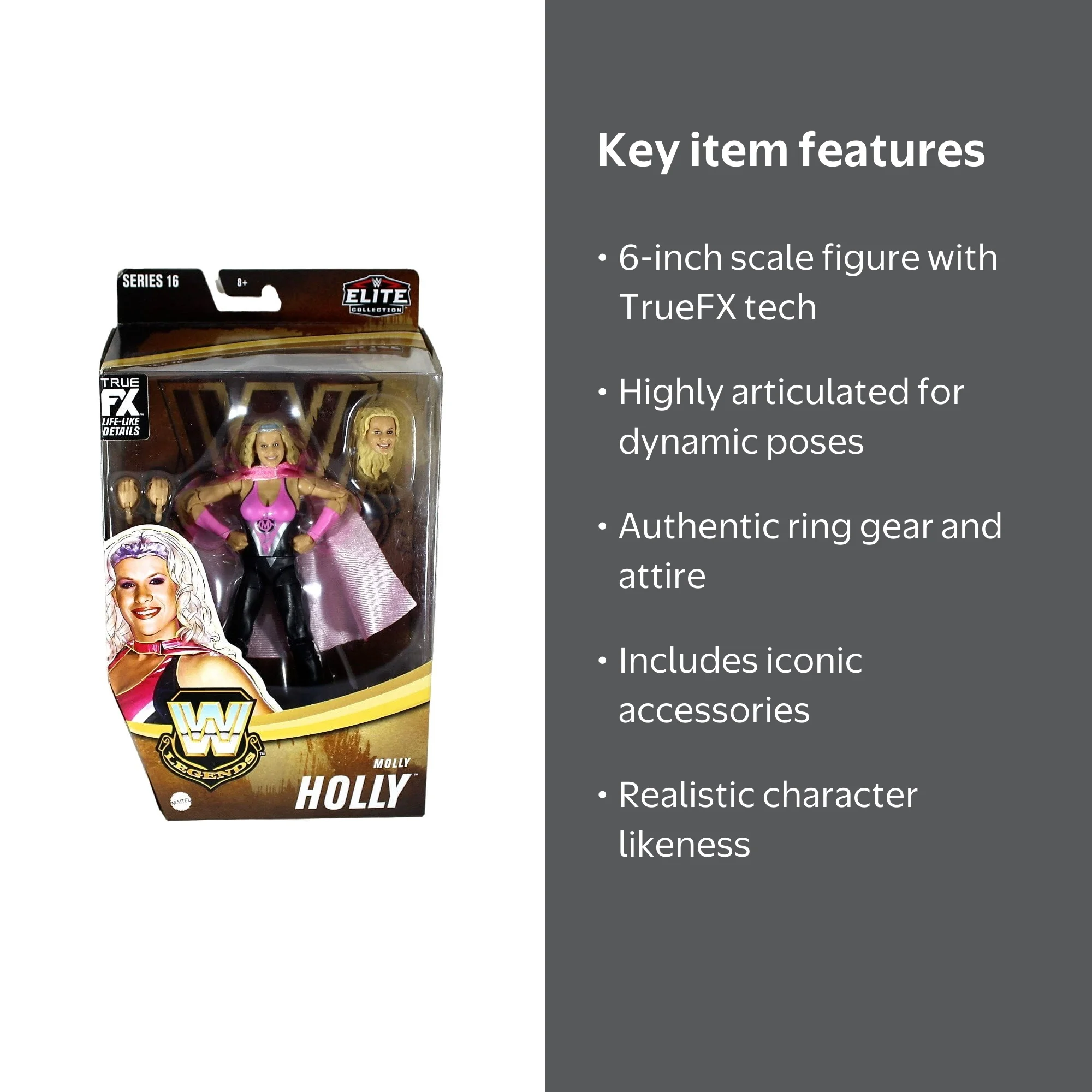 WWE Elite Wrestling Figurine - Legends Series 16 Molly Holly