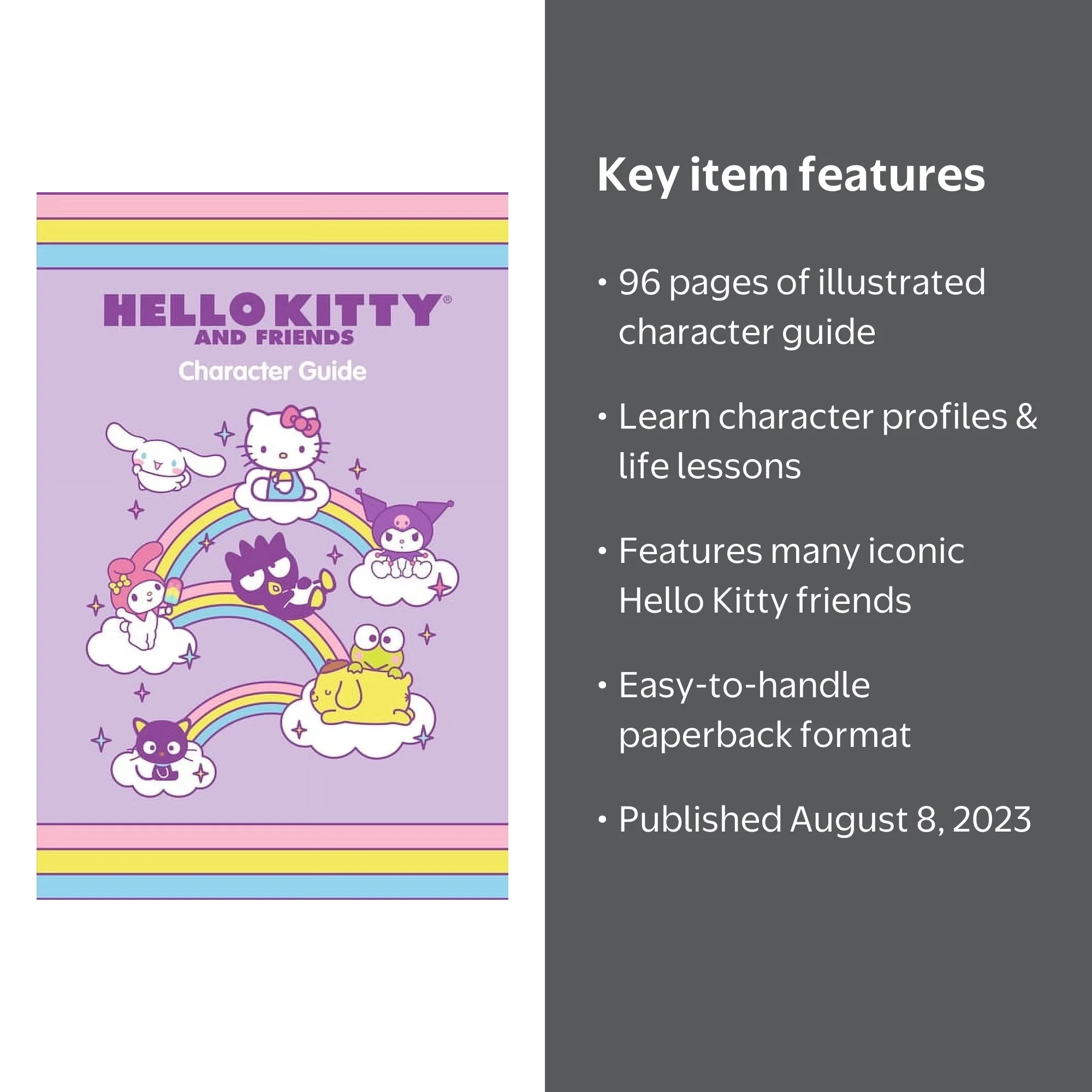 Hello Kitty and Friends Character Guide, Paperback - Walmart.com