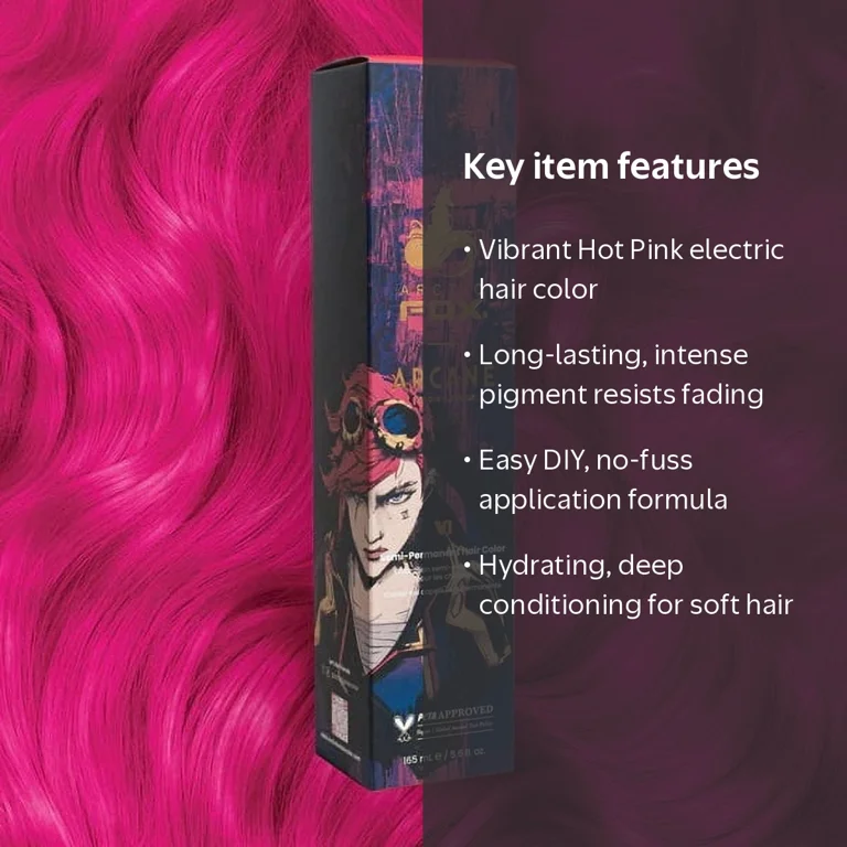 Arctic Fox Arcane VI Semi-Permanent Vegan Cruelty-Free Hot Pink