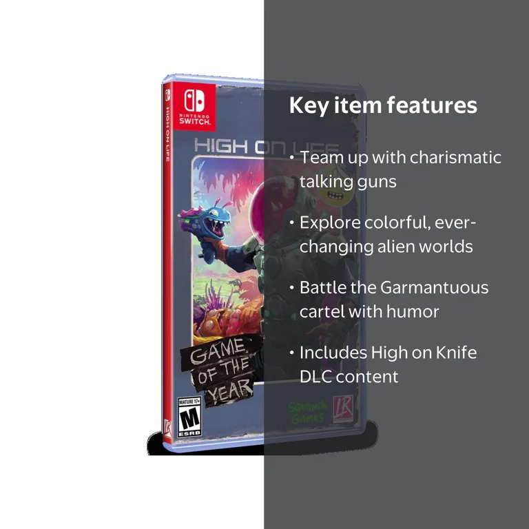 Limited Run Games, Nintendo Switch Game, High On Life, Bounty