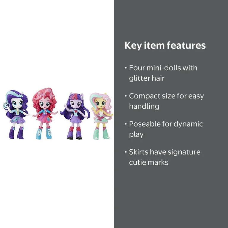 My Little Pony Minis Elements of Friendship Equestria Girls Magic