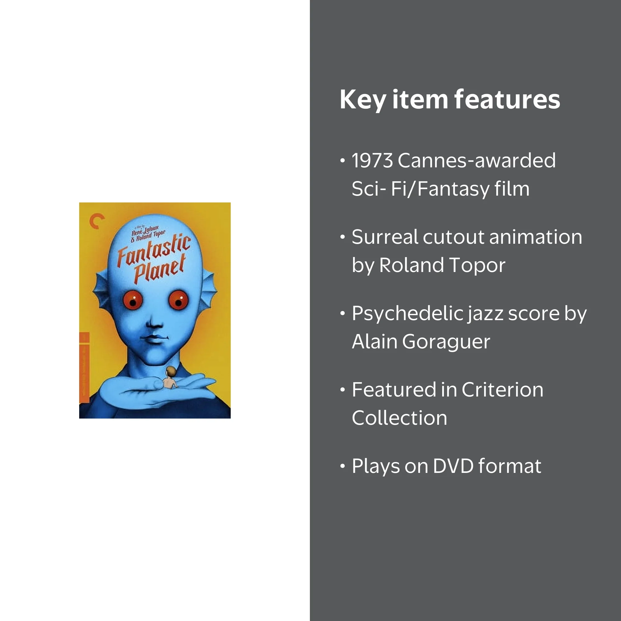 Fantastic Planet (Criterion Collection) (DVD) - Walmart.com