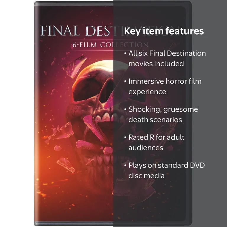 SDS, Final Destination 6-Film Collection, Horror, 6-Film Set