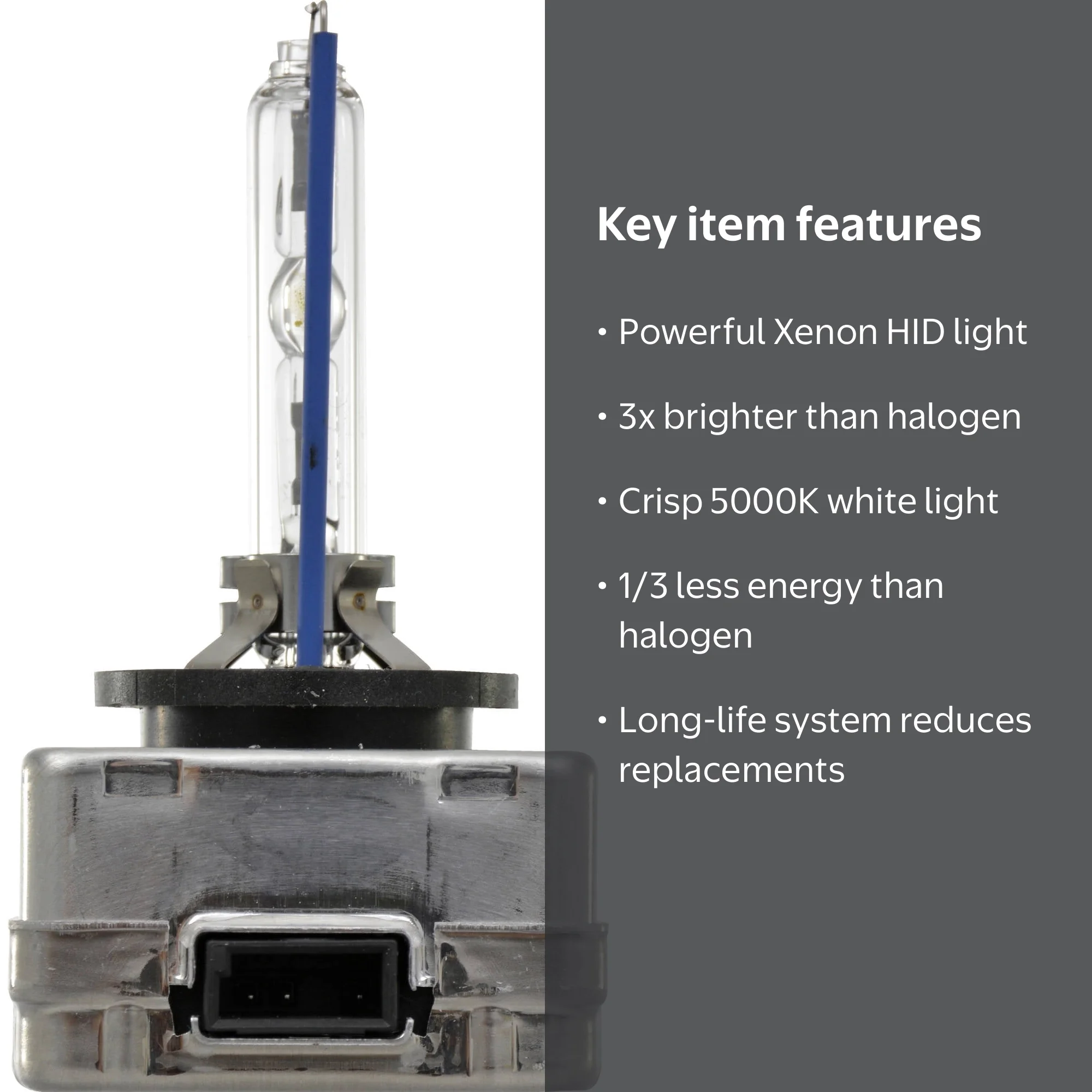 Sylvania, D1S SilverStar zXe HID Headlight Bulb, Single Pack