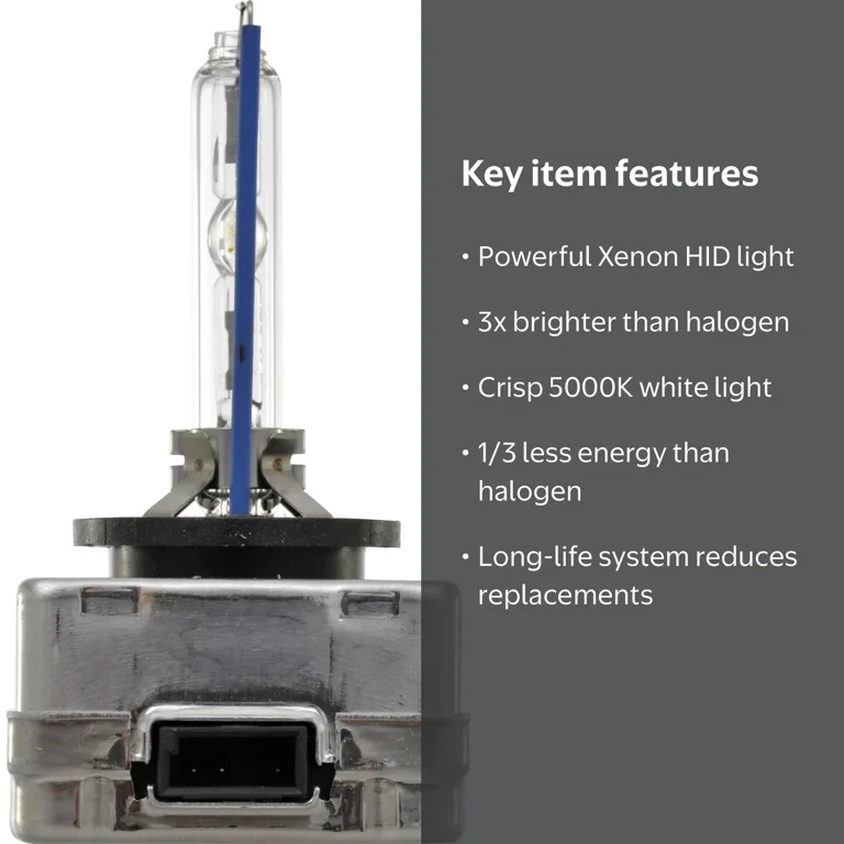 Sylvania, D1S SilverStar zXe HID Headlight Bulb, Single Pack