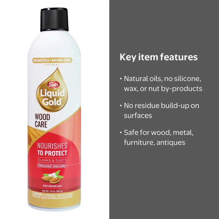 ゴールドスクワ　オイル Scott's Liquid Gold, Wood Care, Surface Protection, Almond Scent