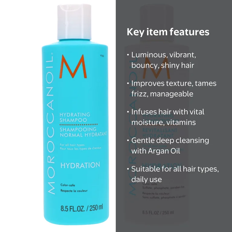 Moroccanoil, Hydrating Shampoo, 8.5 oz, Conditioner 8.5 oz combo