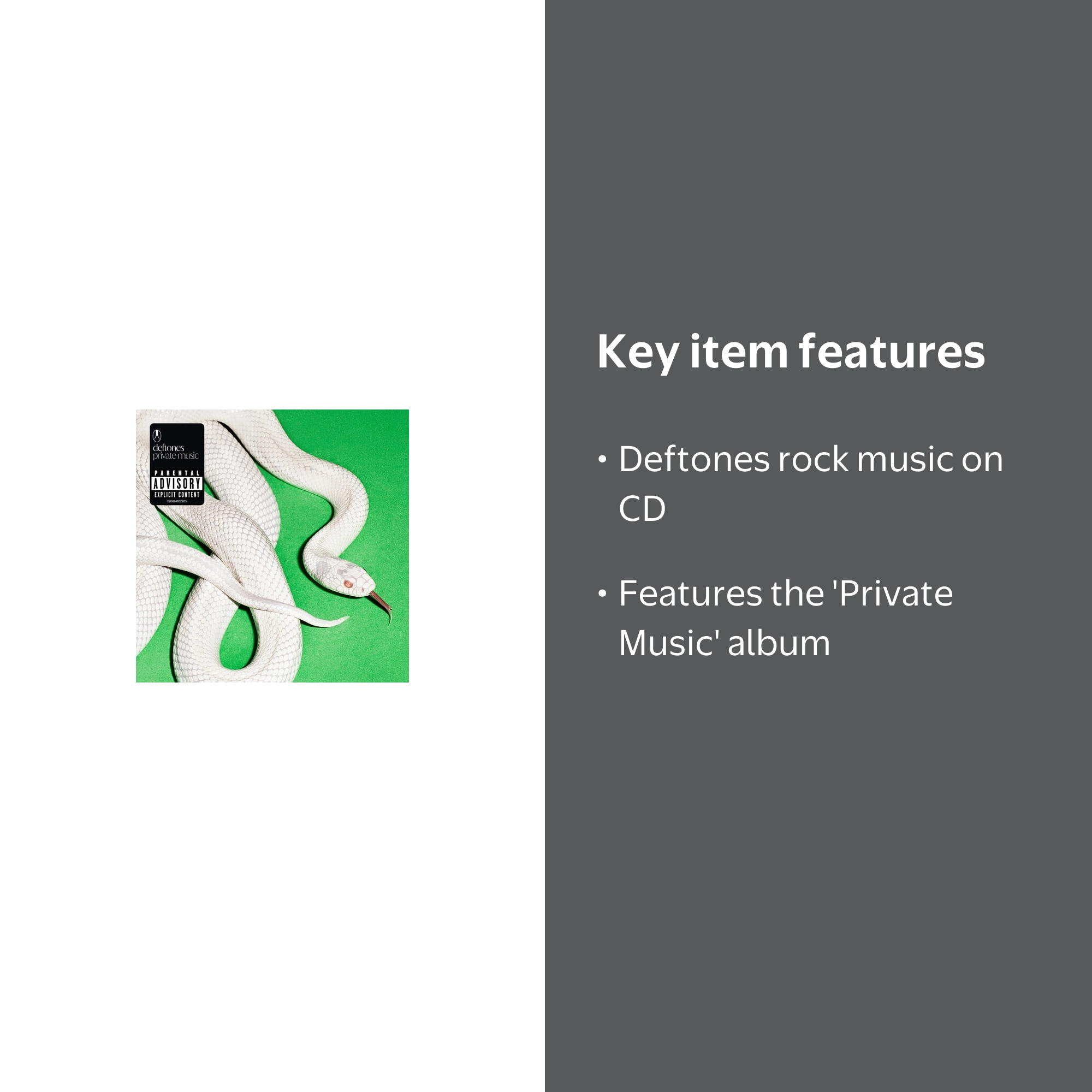 Deftones - Private Music - CD - Walmart.com