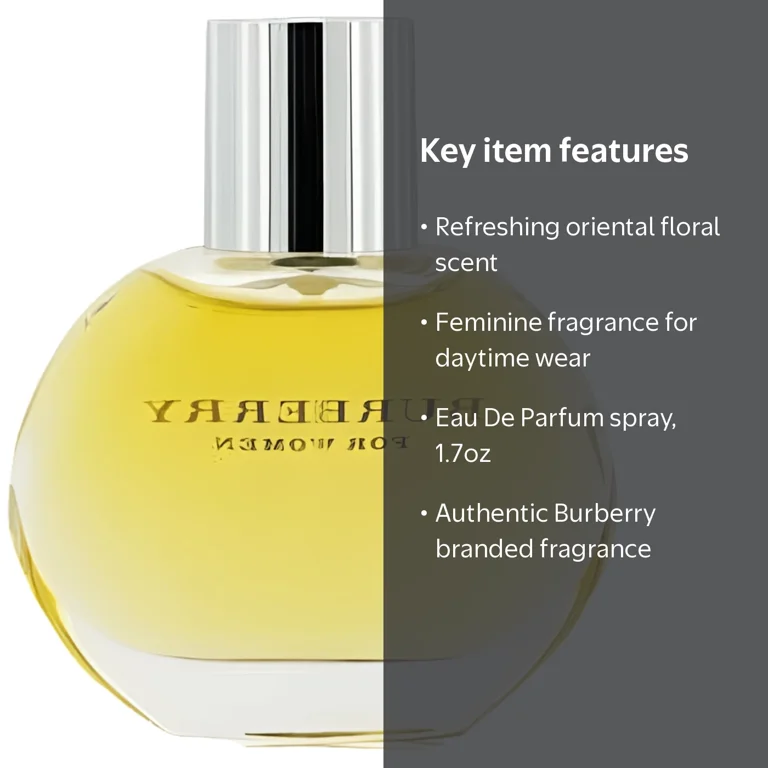 Burberry, Eau De Parfum Spray, 1.7 Oz, Floral, Refreshing
