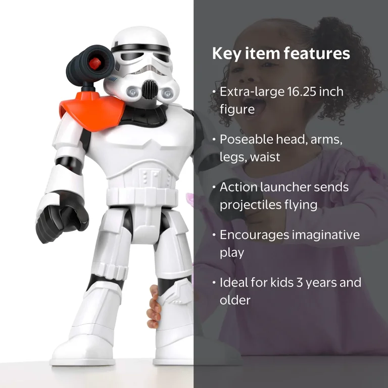 Imaginext STAR WARS Stormtrooper XXL Figure, 16.25 Inch Tall