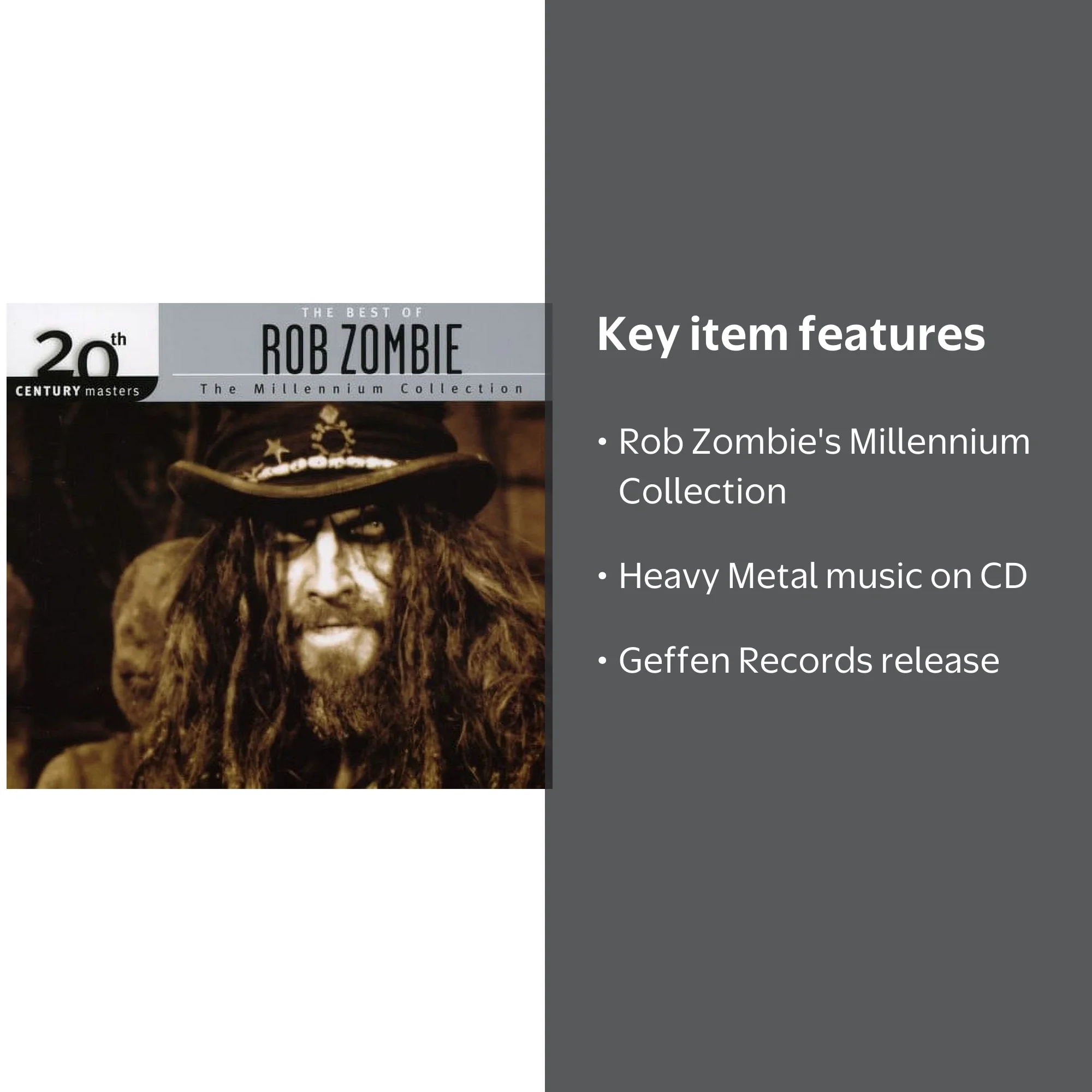 20世紀のマスター：ミレニアム Rob Zombie - 20th Century Masters: Millennium Collection - CD