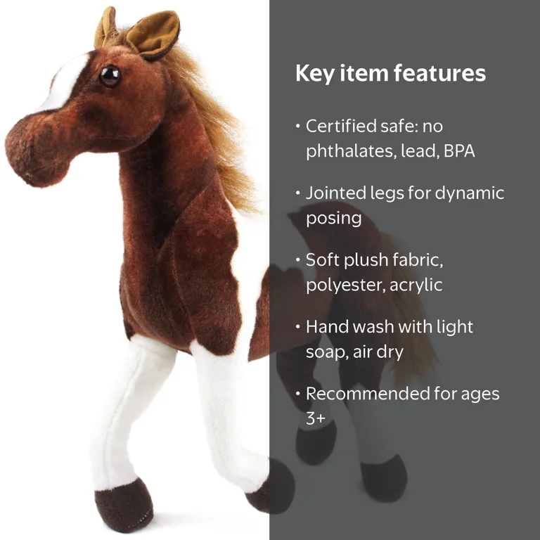 VIAHART, 16 Inch Stuffed Animal Plush, Hanna the Horse - Walmart.com