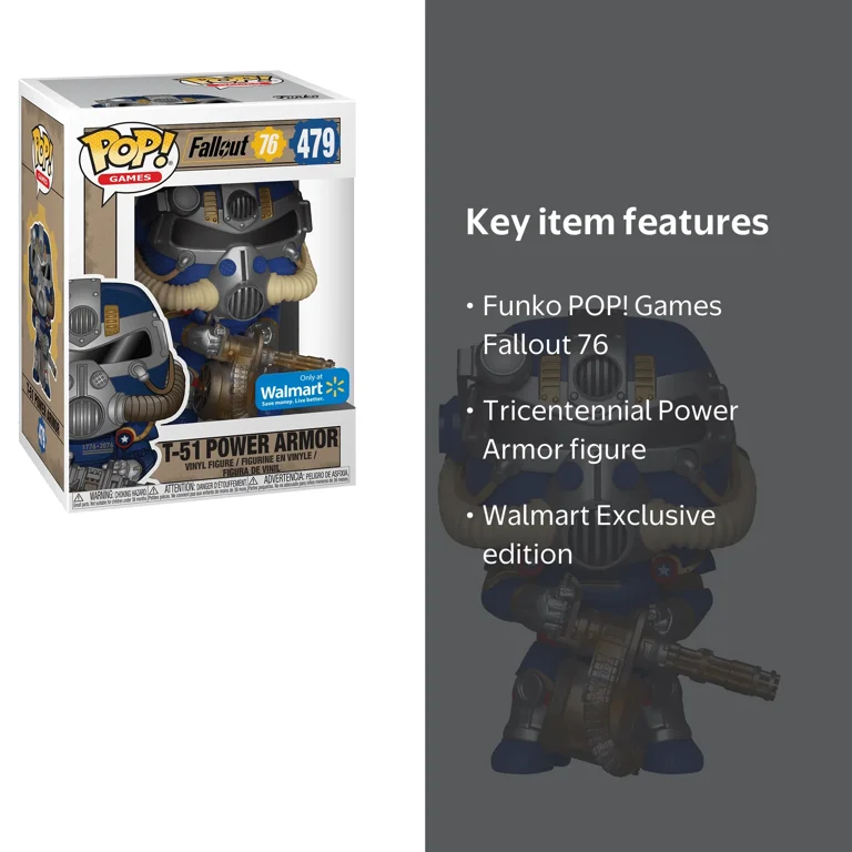 Funko, Fallout 76, Tricentennial Power Armor, Walmart Exclusive