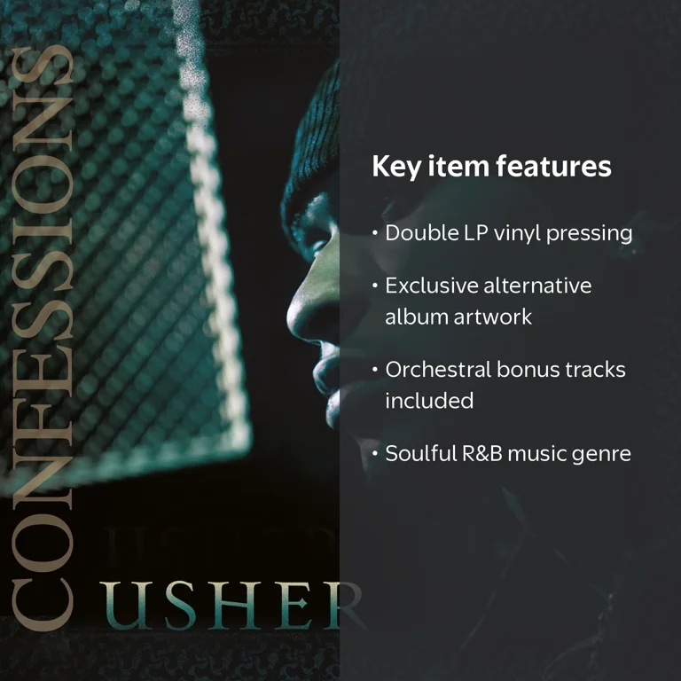 Usher - Confessions - Music & Performance - Vinyl - Walmart.com