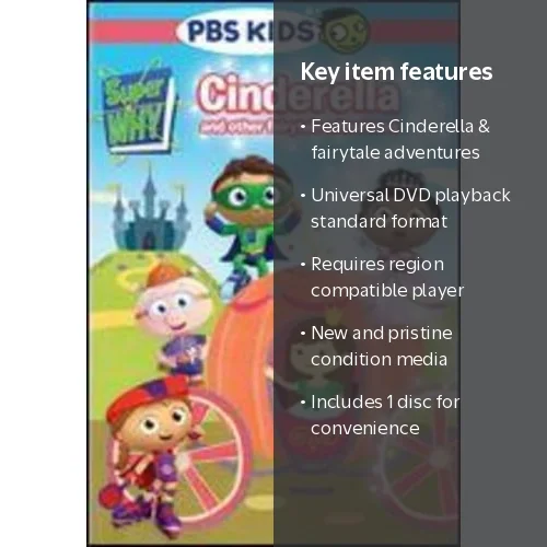 Super Why: Cinderella & Other Fairytale Adventures [DVD] - Walmart.com