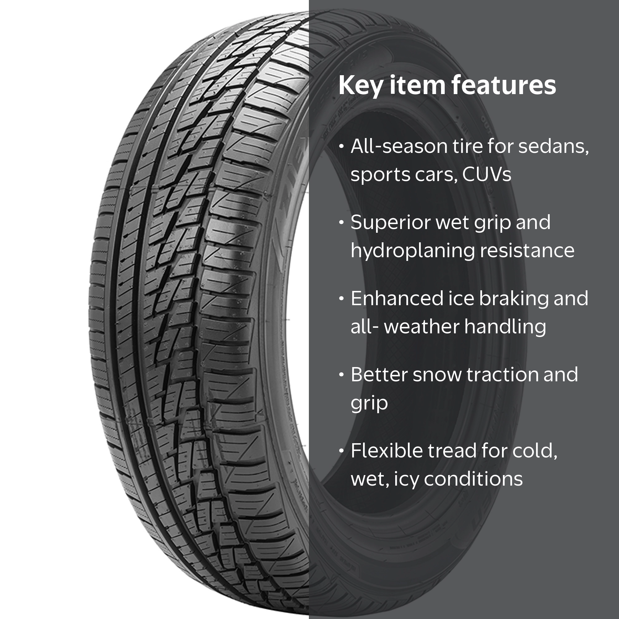 Free Shipping! Falken All Season Passenger Tire 185/55R16 83H UHP