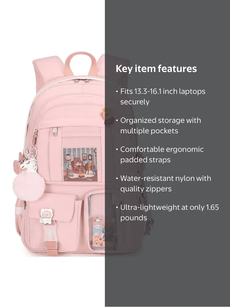 16 laptop backpack women's GOLF SUPAGS Womens with Separate Laptop Compartment Water Resistant Computer Backpacks Fits 15.6 Inch Notebook Travel Work College Bags (Apricot) : Electronics A 16 laptop backpack built for clarity MIRA Professional Women's Leather 16"