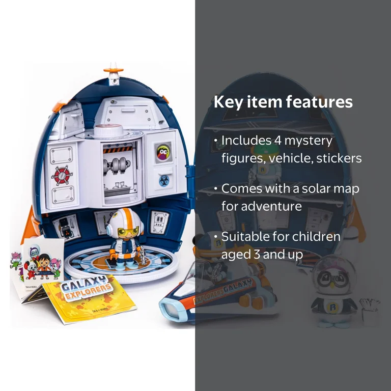 Ryans World Galaxy Explorer - Action Figure Playset, New