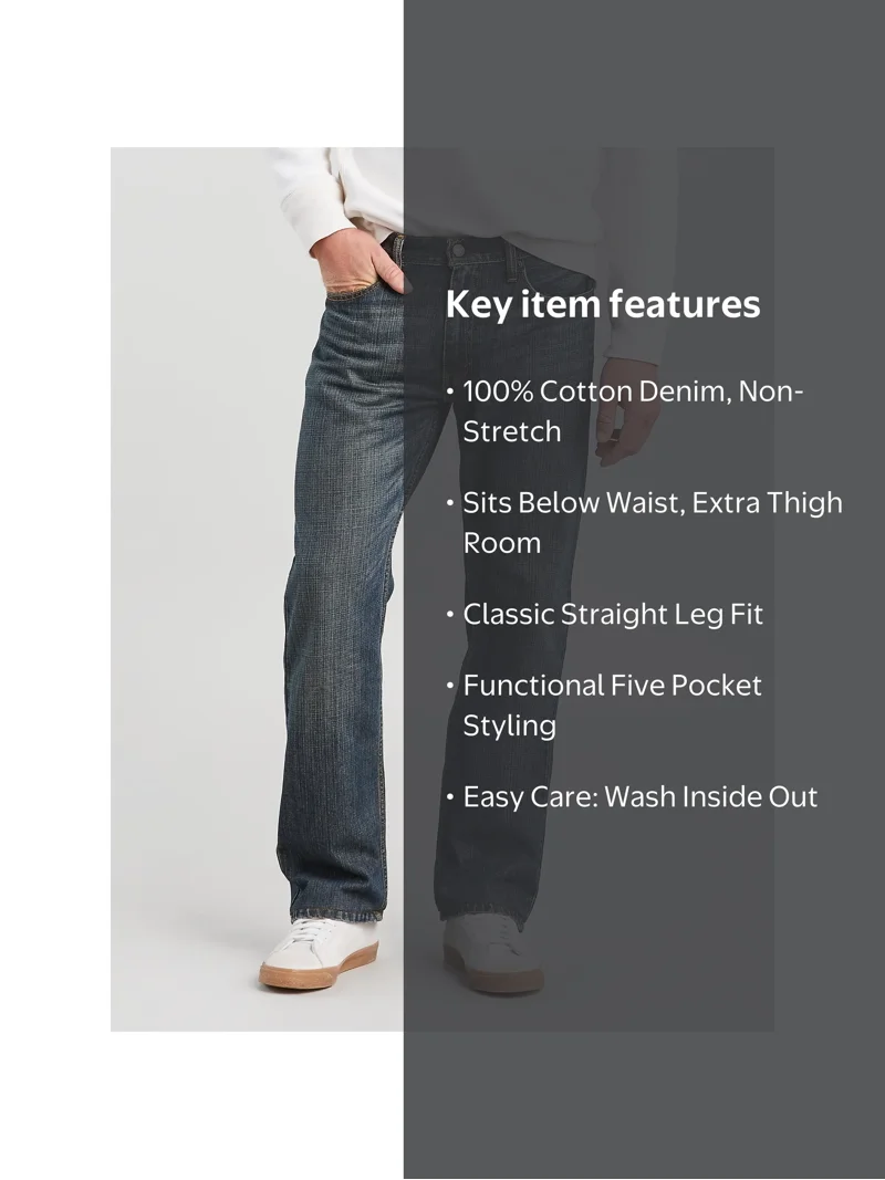 Levi's Men's 559 Relaxed Straight Fit Jeans - Walmart.com