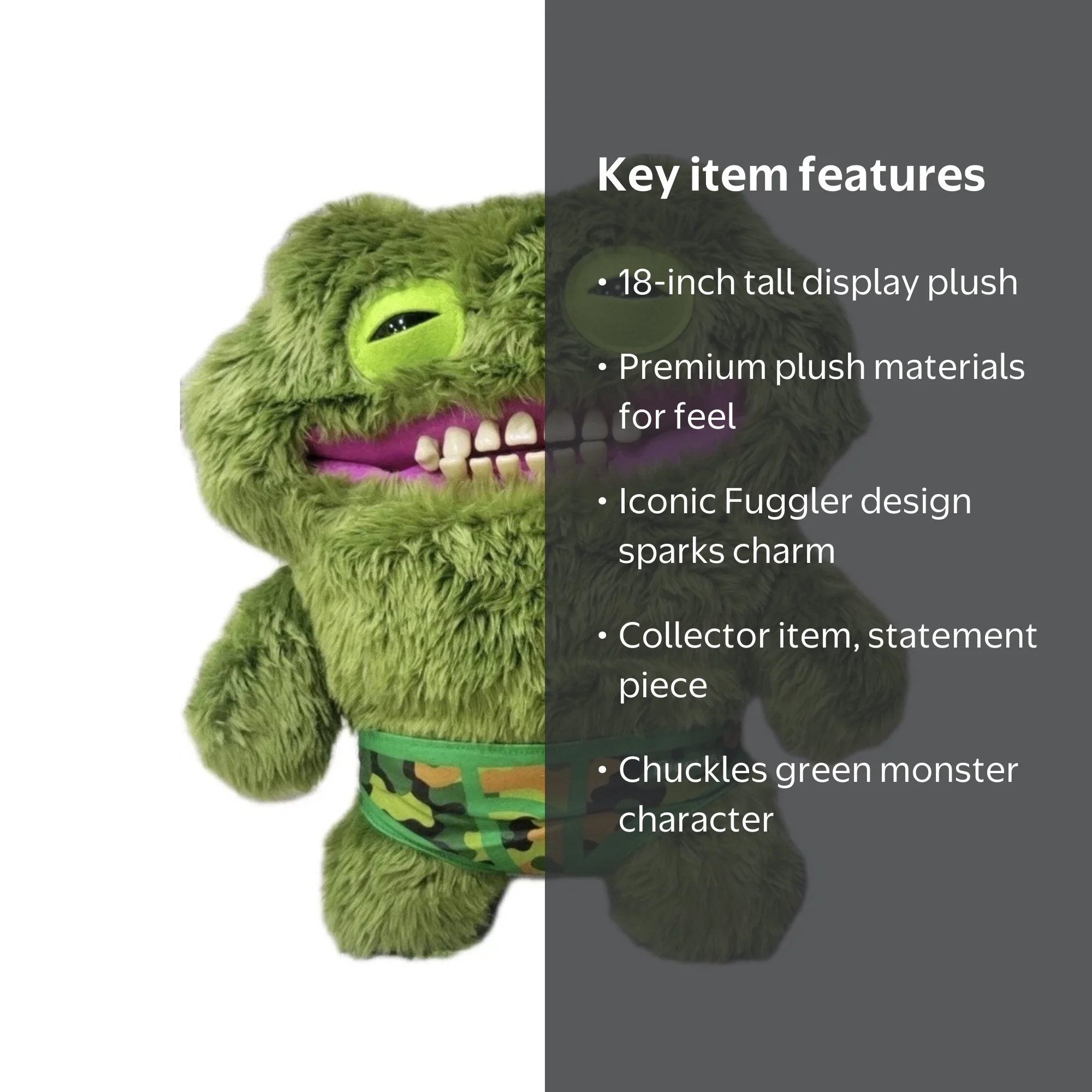 Fuggler - Bigg Fuggs - Green Monster - Chuckles - 18