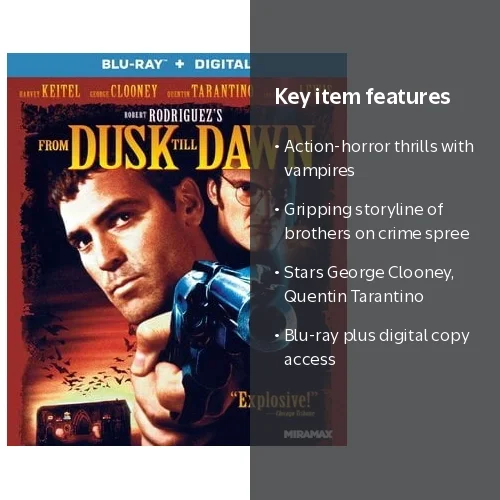 Miramax From Dusk Till Dawn (Blu-ray + Digital), Horror Action