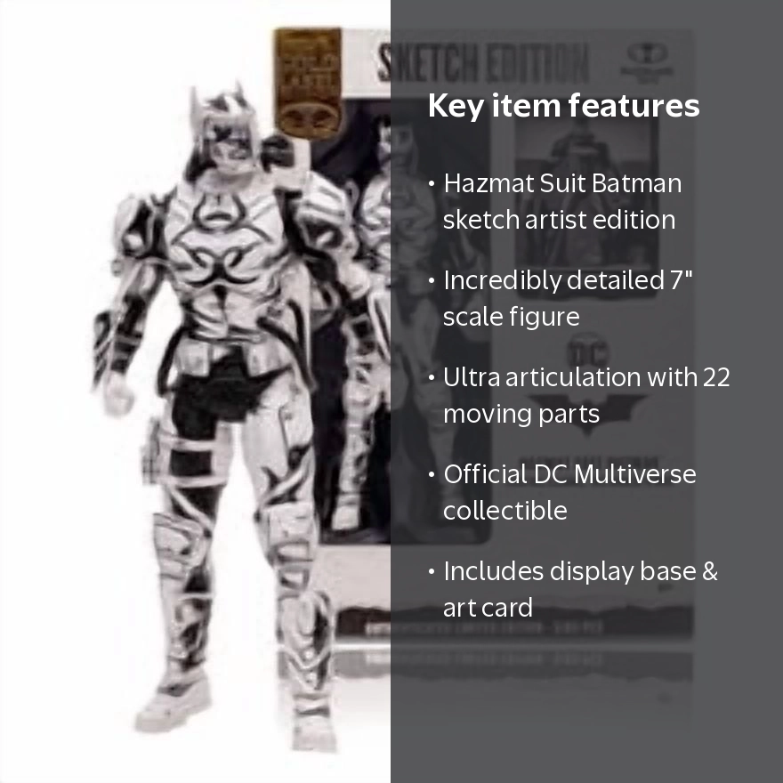 McFarlane Toys Hazmat Suit Batman Sketch Edition 7