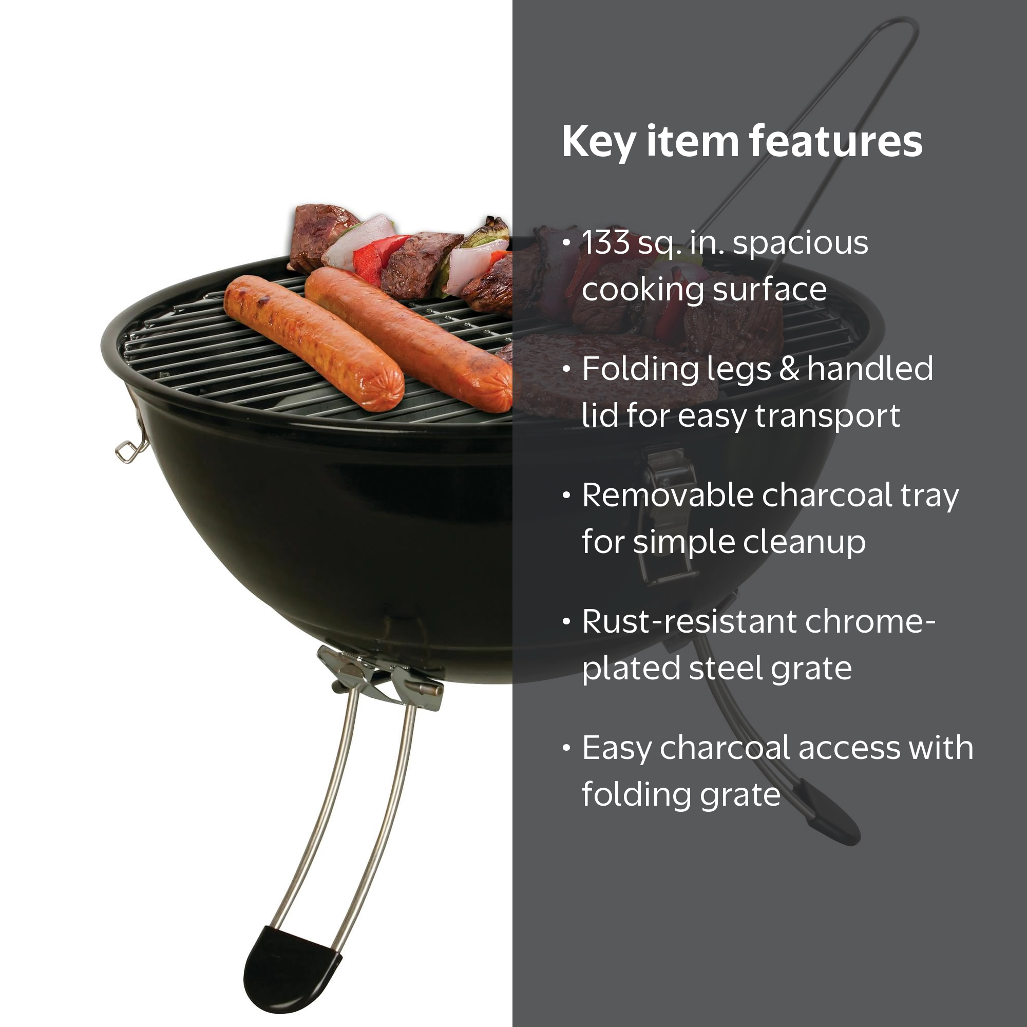 Coleman Party Ball™ Charcoal Grill - Walmart.com