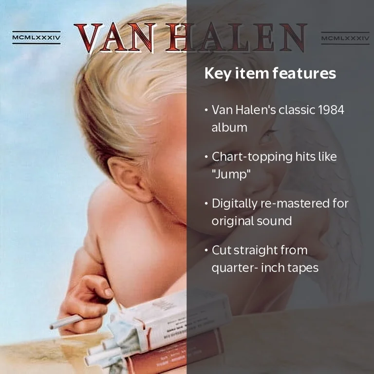 Van Halen - 1984 - Music & Performance - CD with Remastered