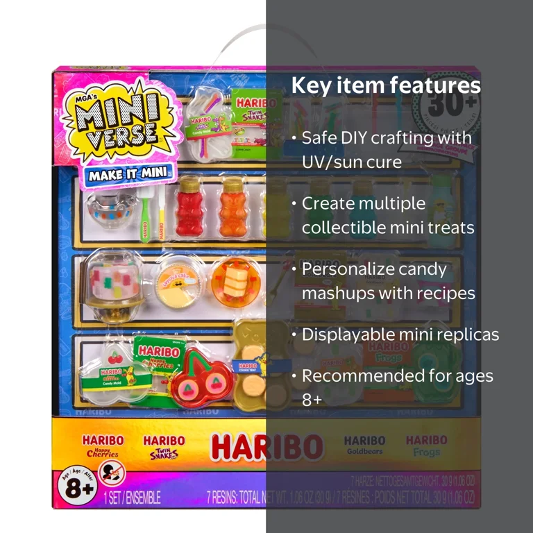 MGA's Miniverse Make It Mini HARIBO Multipack, DIY, Resin Play