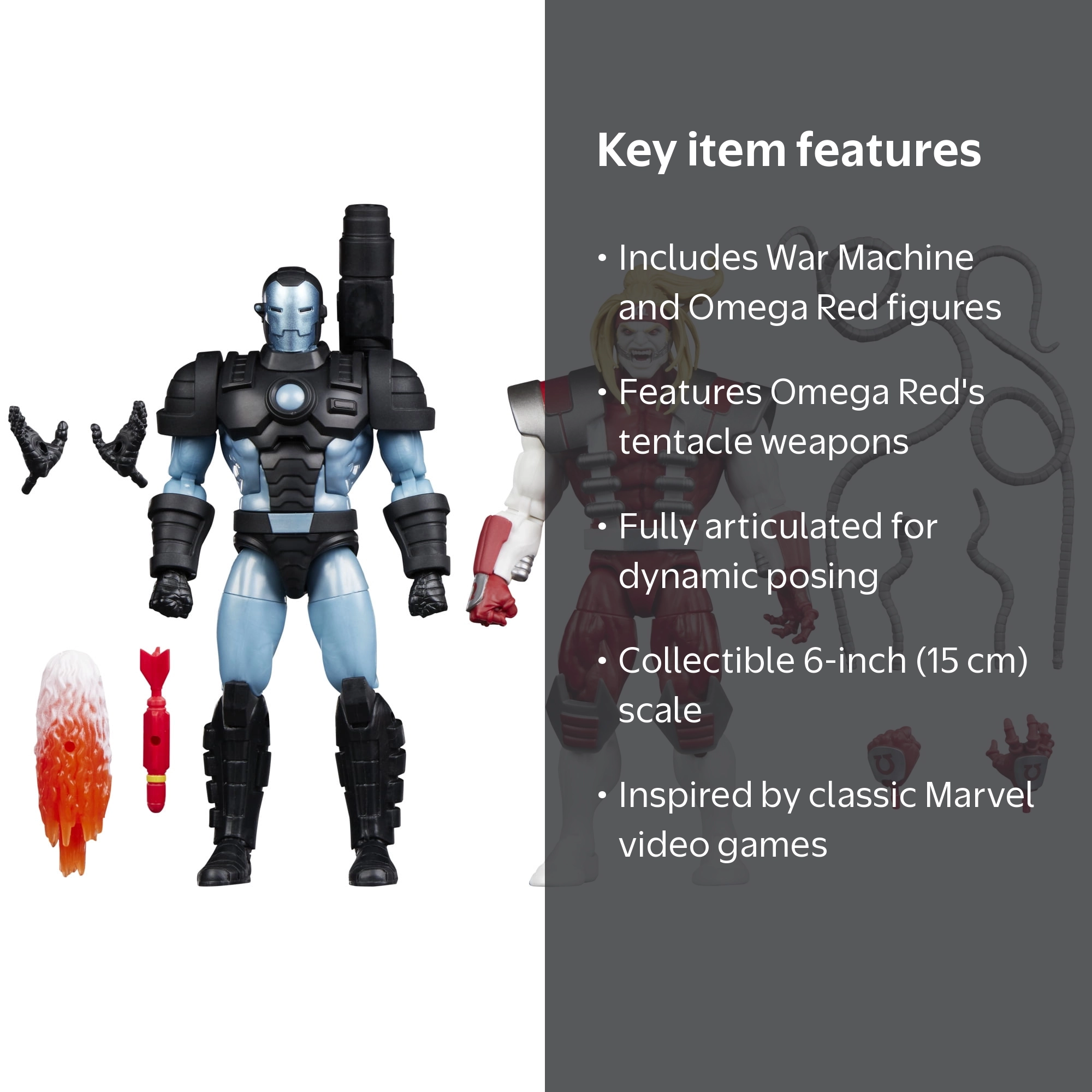 Marvel Legends Series Gamerverse Marvel's War Machine vs Marvel's