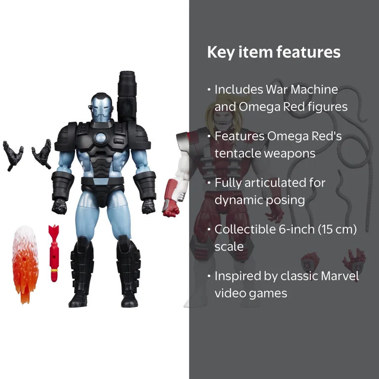 Marvel Legends Series Gamerverse Marvel's War Machine vs Marvel's