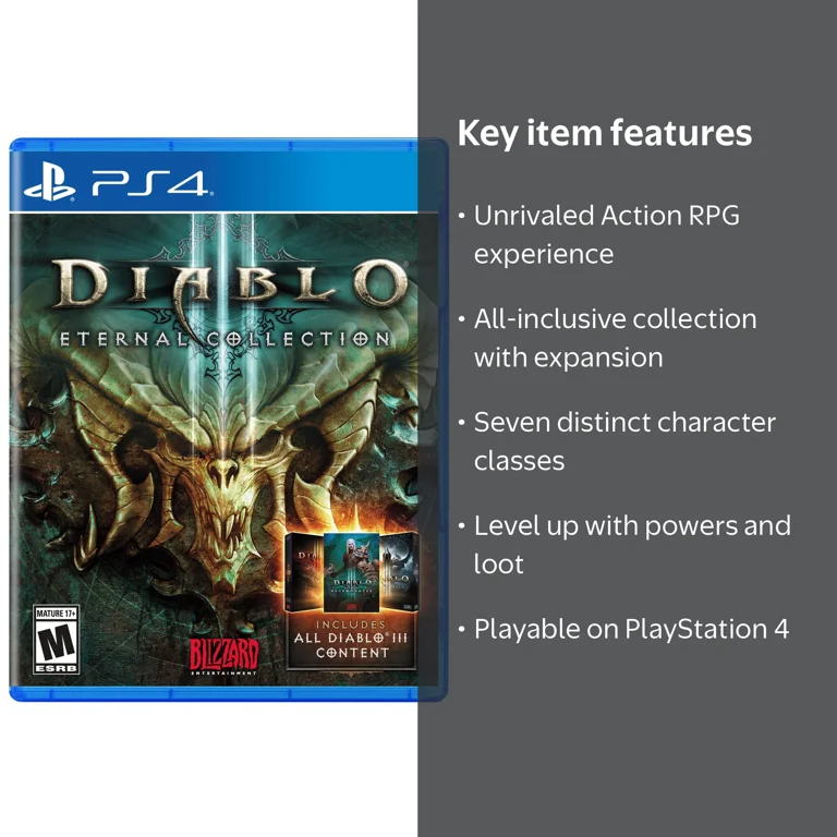 Diablo III Eternal Collection - PlayStation 4 - Walmart.com