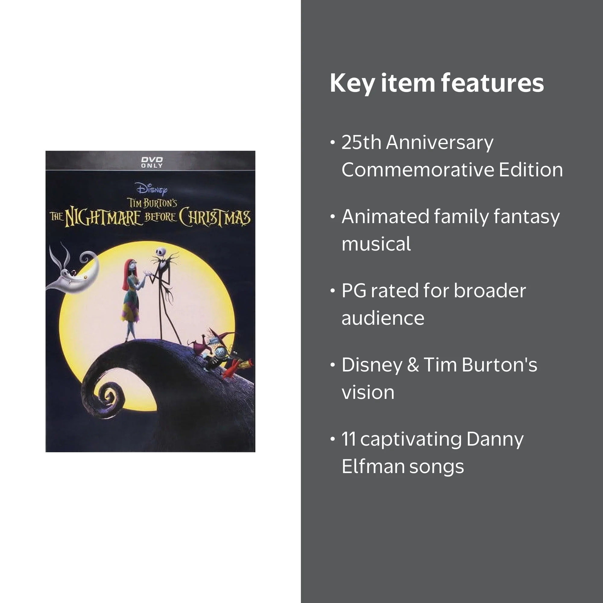 Disney's Tim Burton's The Nightmare Before Christmas: Animated
