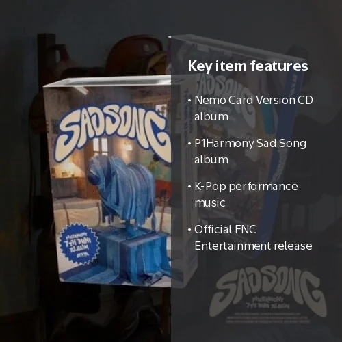 P1Harmony - Sad Song - Nemo Card Version - incl. Sticker