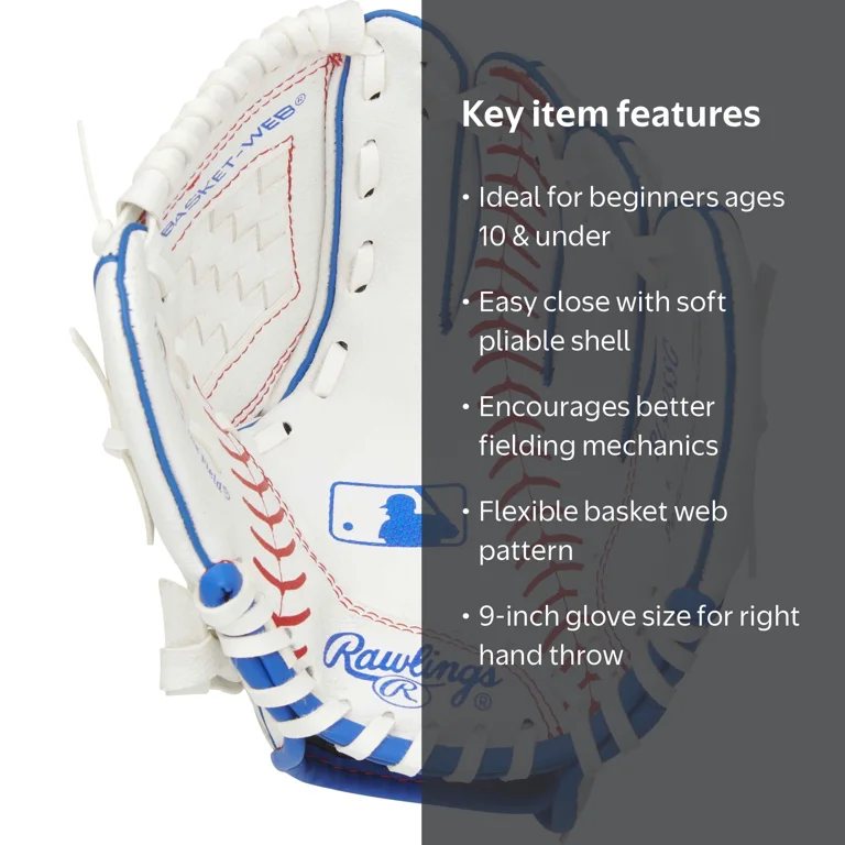 Rawlings, Players 9-inch Glove, Right Hand Throw, All - Walmart.com