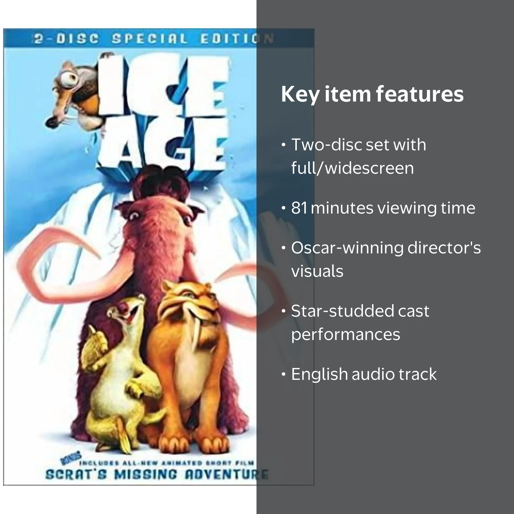 Ice Age (2-Disc Special Edition) [DVD] - Walmart.com