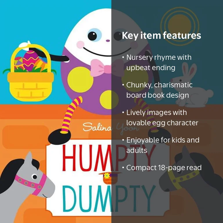 Humpty Dumpty (Board Book) - Walmart.com