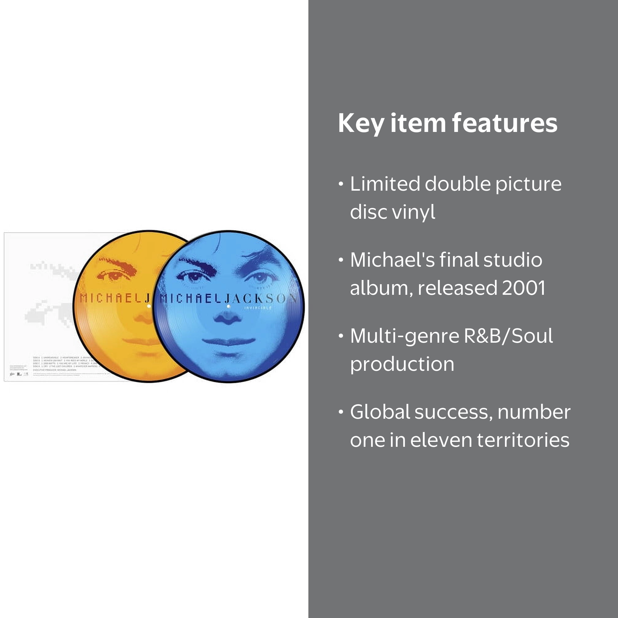 Michael Jackson - Invincible - Music & Performance - Vinyl