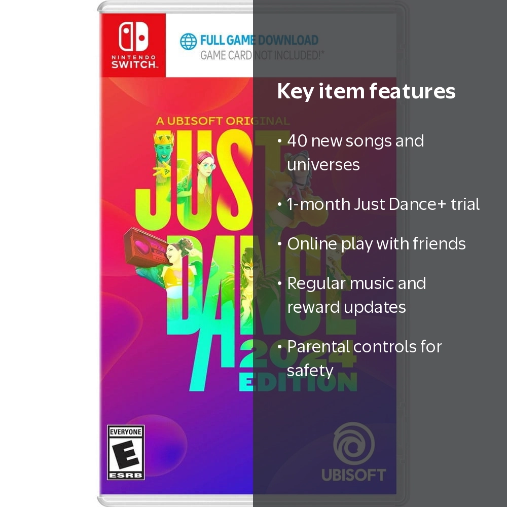 Ubisoft, Just Dance 2024 Edition, Code in Box, Nintendo Switch