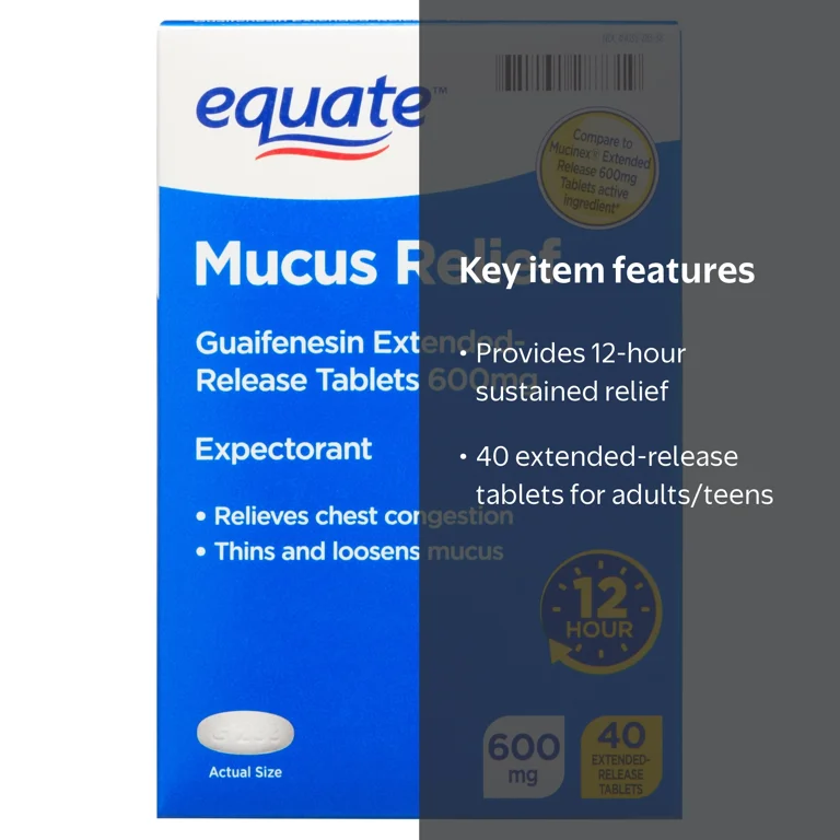guaifenesin and semaglutide Getting sick while on semiglutide, be very careful what OTC cold/flu/cough medicine you take!! : r/Semaglutide Relieve that chest congestion with Maximum Strength Mucus Relief from up GenCare Mucus Relief Guaifenesin 600mg