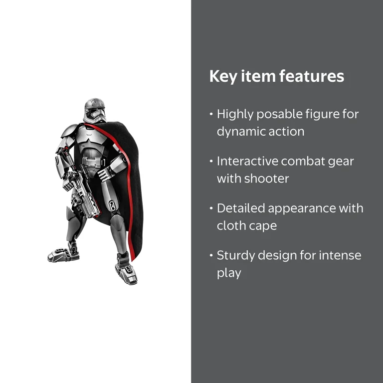 Free Shipping! LEGO Constraction Star Wars Captain Phasma? 75118