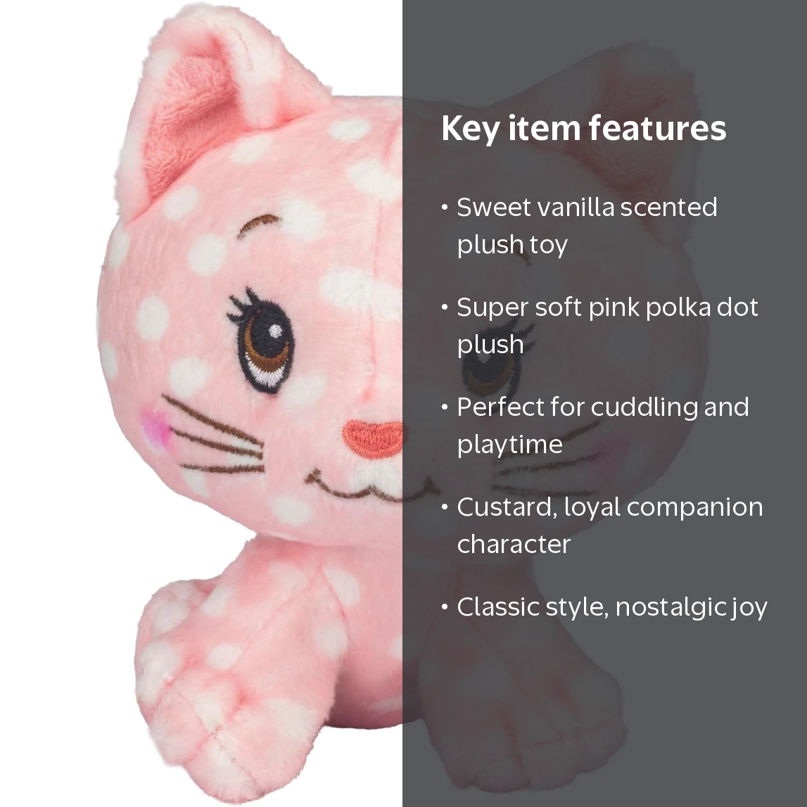 Strawberry Shortcake Custard the Cat Plush - Walmart.com